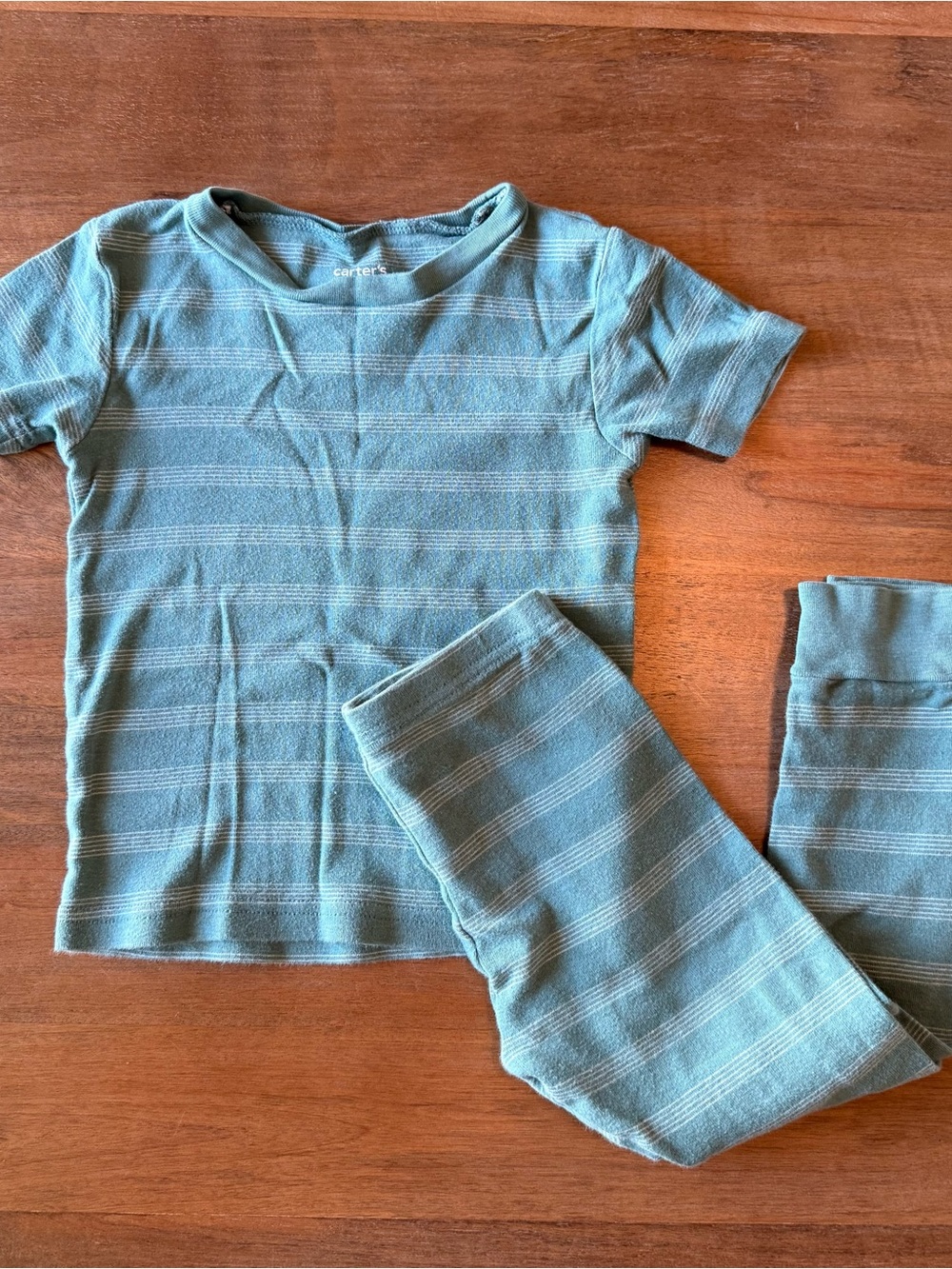 ⚡️3/$20 Carter's Striped Two-Piece Pajama Set 4T PJ